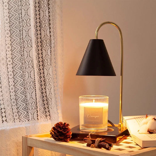 Premium Wooden Candle Warmer Lamp